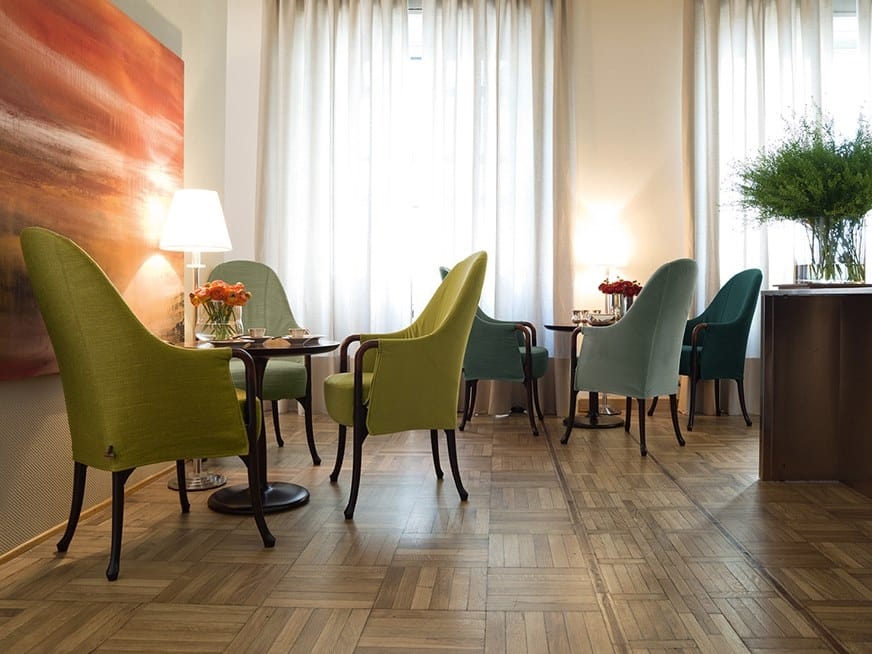 Круглый металлический стол Giorgetti OTI ARCH-00101820 - Вид №1