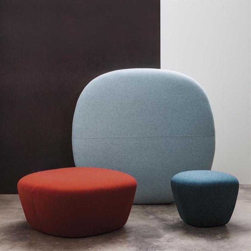 Andreu World Пуф из квадратной ткани с обивкой Beat Rs0211 - Вид №1