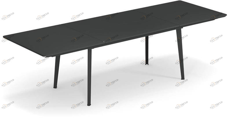 emu Выдвижной прямоугольный садовый стол из стали Plus 4 3485 - 3486 - 3487