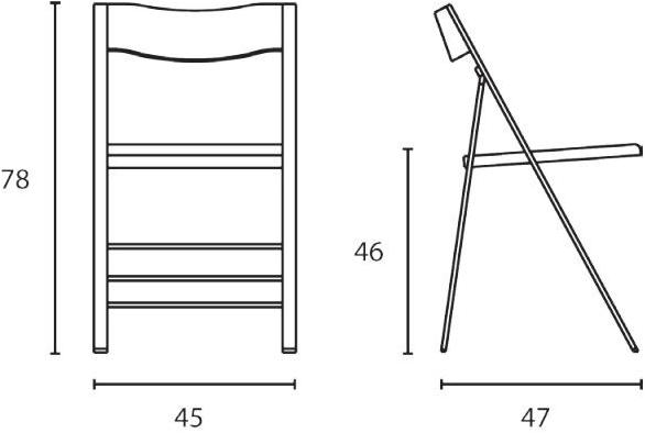 arrmet Складной стул с подставкой для ног Pocket sun-id-1382996 - Вид №3