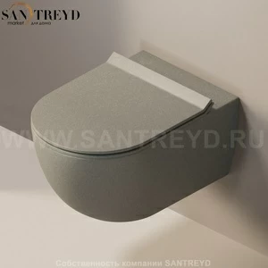 AP118G7037 Подвесной унитаз настенный Серый Ceramica Flaminia App Италия