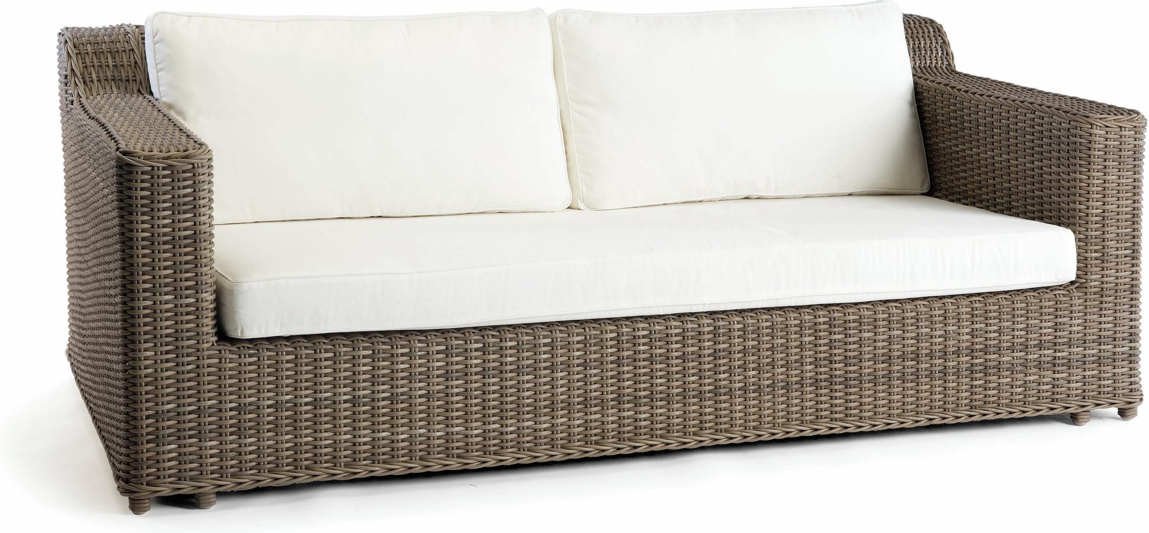 MNST451 2,5 мест. диван фиксированный шнур 8мм старый серый Manutti San Diego