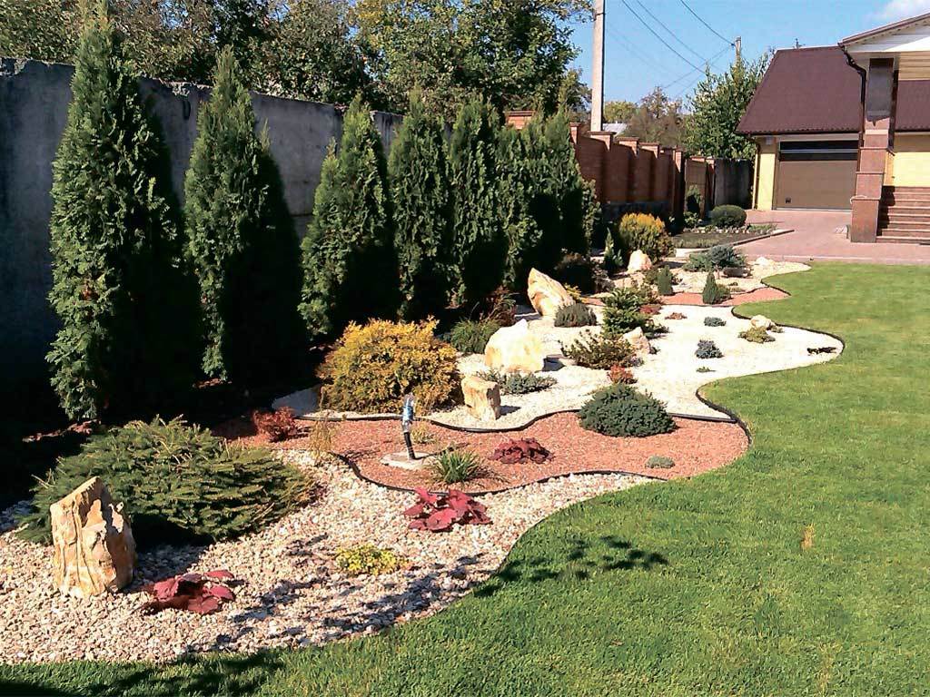 Садовый бордюр "Канта", оливковый ГеоПластБорд GPBST-30 - Вид №12