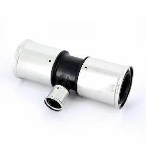 Тройник пресс PVDF HENCO 63х26х63