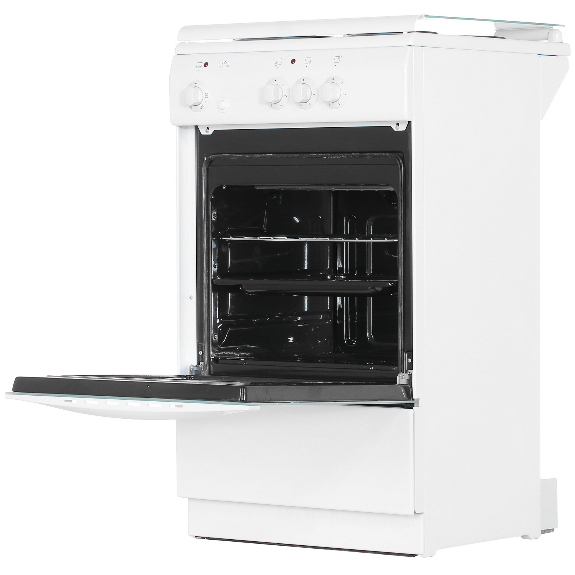 1185574 Электрическая плита De Luxe 5003.17Э (кр) белый STDN-0005589 - Вид №4