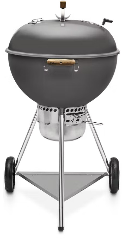 91081074 Угольный гриль 70th Anniversary Edition Kettle 57cm Hollywood Gray STLM-0473998 WEBER