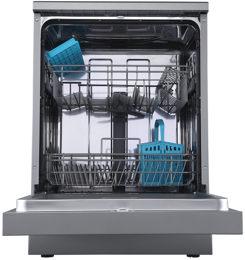 KDF 60240 S Посудомоечные машины / отдельност., 60 см, а++/a/a, электронное управление, 6 программ: нормальная, эко, стекло, интенсив, 90 мин, быстрая; 14 компл., led индикаторы, активная сушка, таймер отложенного старта 3/6/9 часов, половинная загрузка Santreyd  - Вид №2