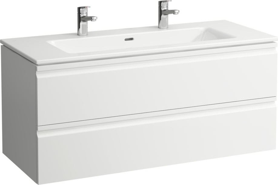 H8619674631041 Тумба с раковиной, 2 ящика и компактный сифон 861967 LAUFEN PRO - Вид №1