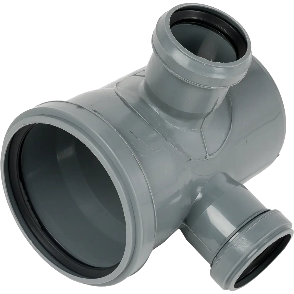 Крестовина канализационная ПОЛИТЭК двухплоскостная 110/50/50/110 мм 81965328 STLM-0015768