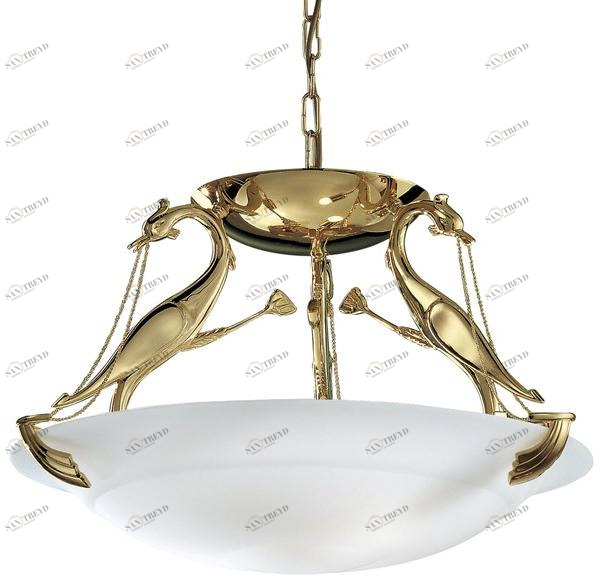 Possoni Illuminazione Люстра из чистого золота со стеклом Heron 1752/3