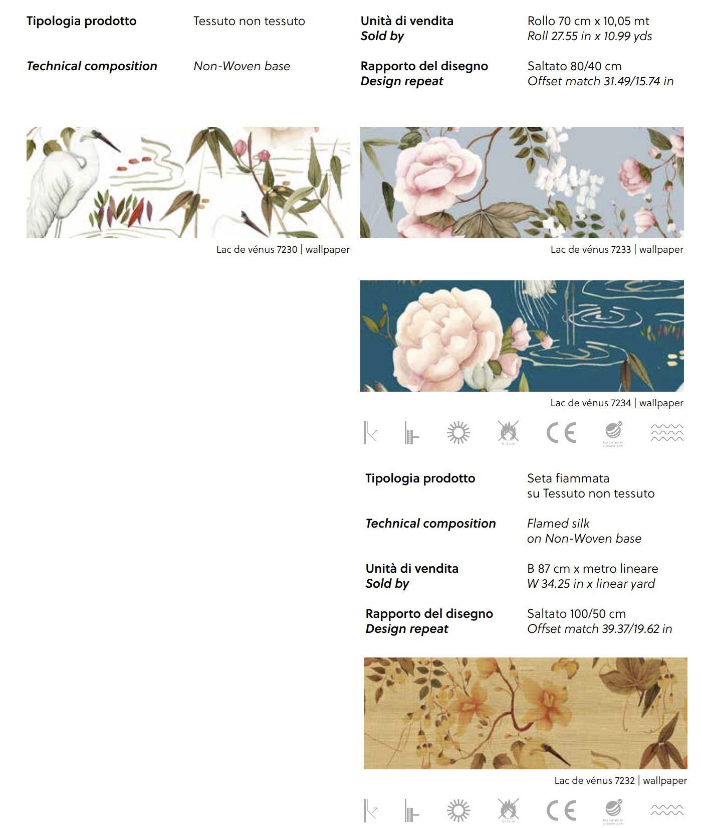 Обои с цветочными мотивами Jannelli&Volpi СП 505 GRANDE CORNICHE ARCH-00135495 - Вид №1