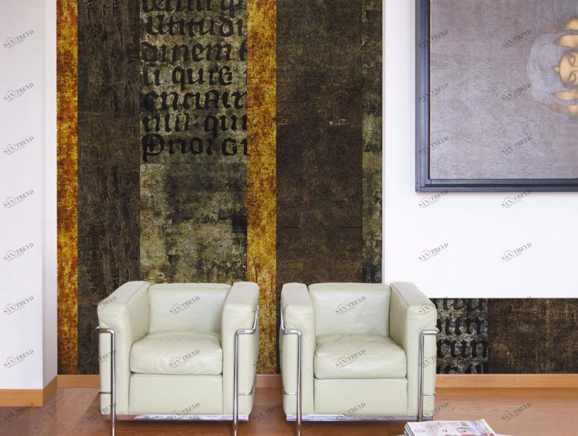 Inkiostro Bianco Обои с надписью под мрамор Collection 2013 sun-id-1515559