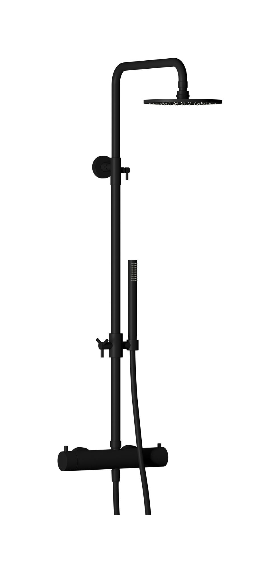 Настенная термостатическая душевая колонна с ручным душем IB Милан Турин ARCH-00148716 - Вид №6