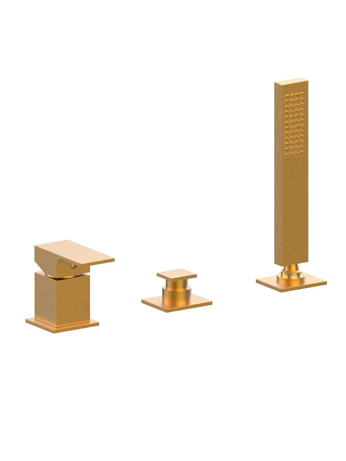 Однорычажный смеситель для ванны с ручным душем Rubinetterie Frattini Vita Due ARCH-00144336 - Вид №7