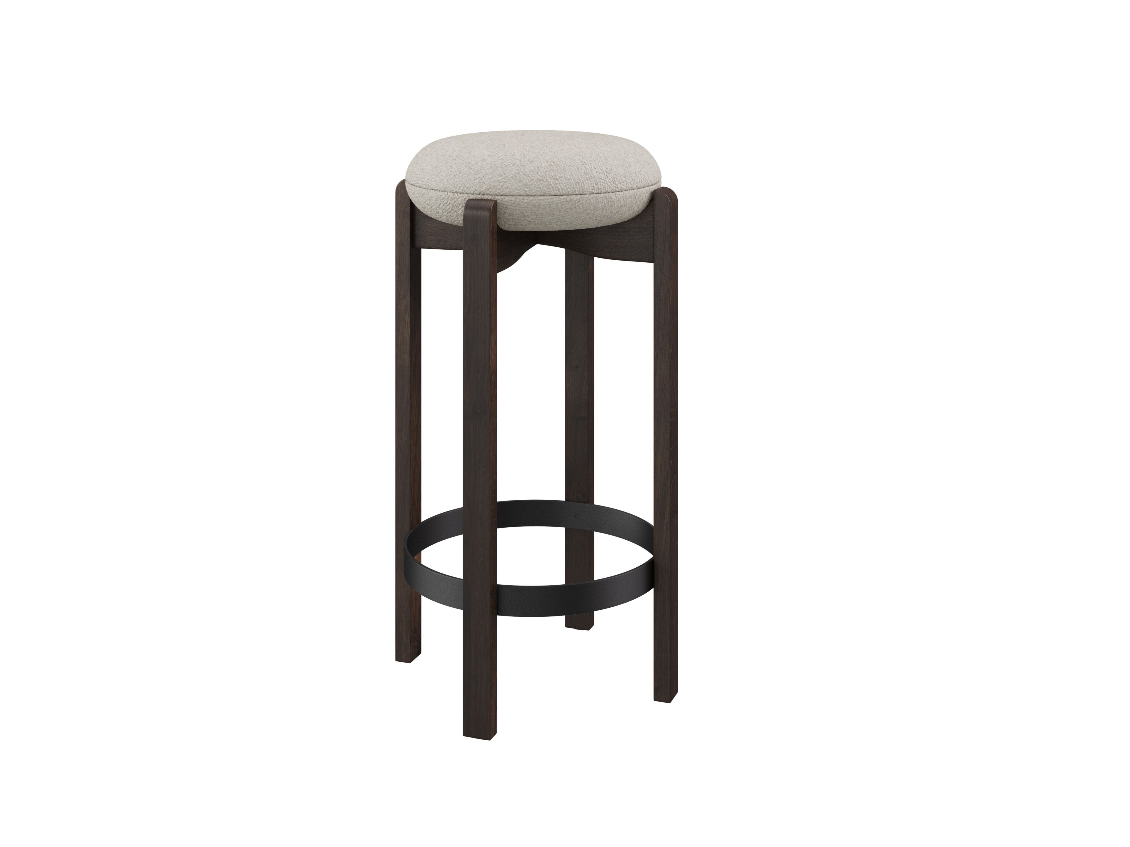 Высокий барный стул из бука DÔME DECO Nova ' 25 ARCH-00076835 - Вид №1