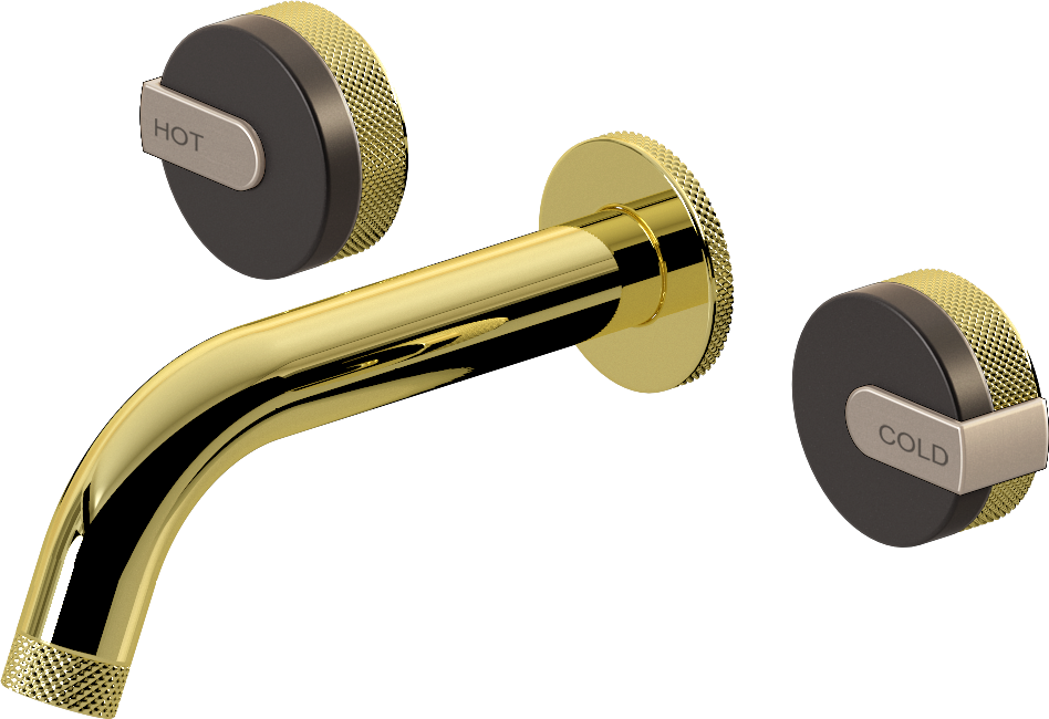 E-11530-R1GM-L1SN-PB Смеситель для умывальника из 19,1см носикем (внешняя часть) GRAFF MOD+