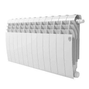 Радиатор секционный Royal Thermo Biliner 350/87 12 секций нижнее подключение биметалл белый 89391446 STLM-2025058