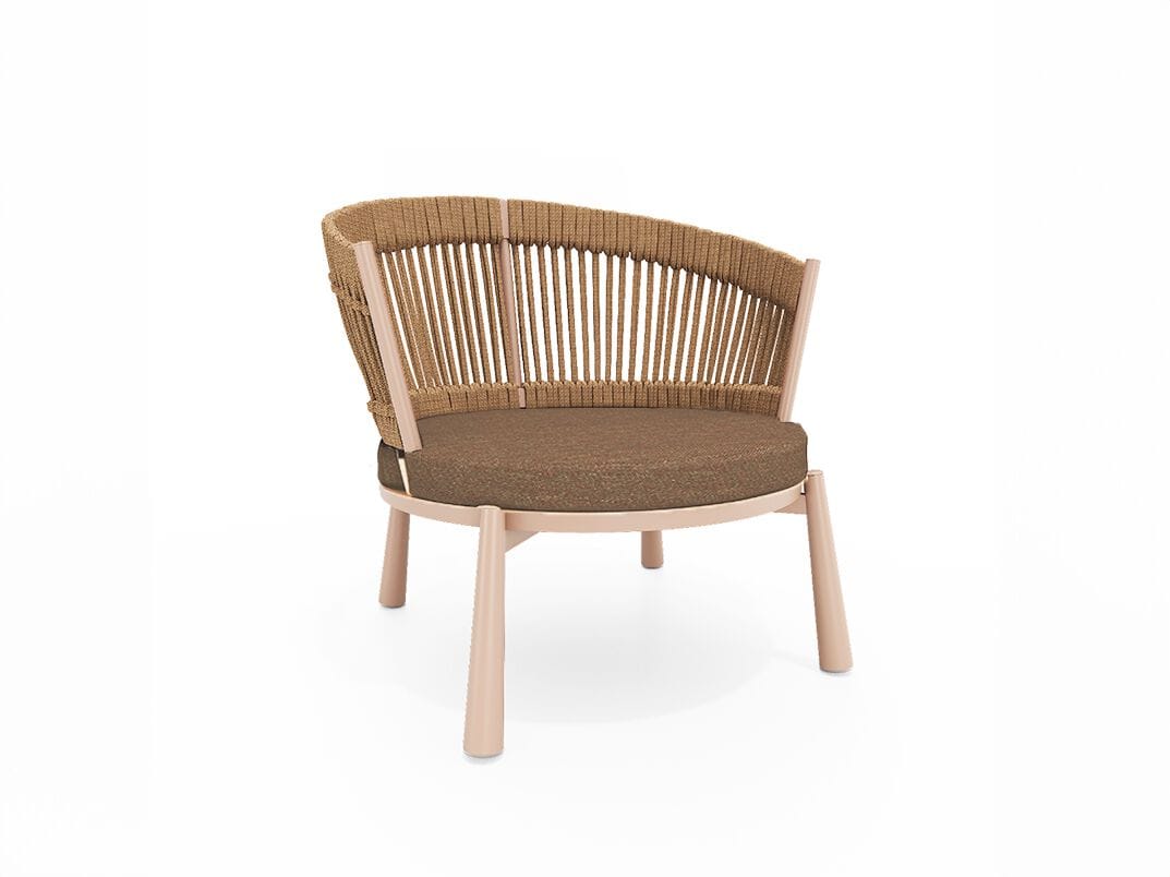 Веревочное и алюминиевое садовое кресло YAAZ Черепаха ARCH-00141058 - Вид №8