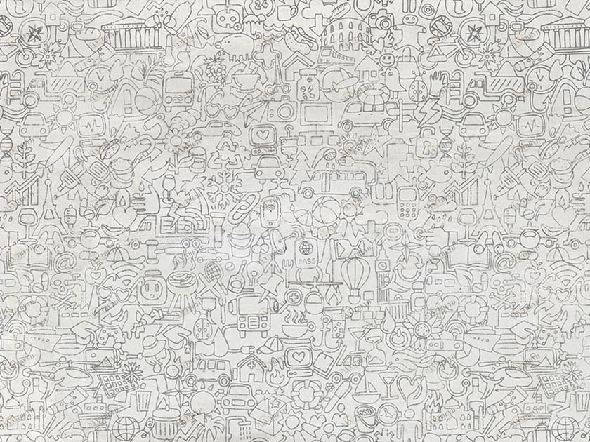 Tecnografica Детские прорезиненные обои с рисунком I decorativi 53777-1