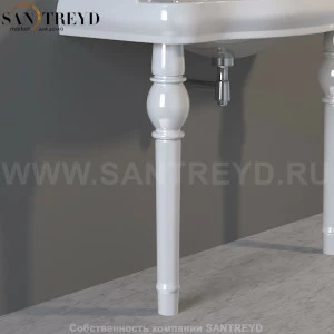 108301 1 Ножка из керамики (для установки необходимы 2 штуки) Retro