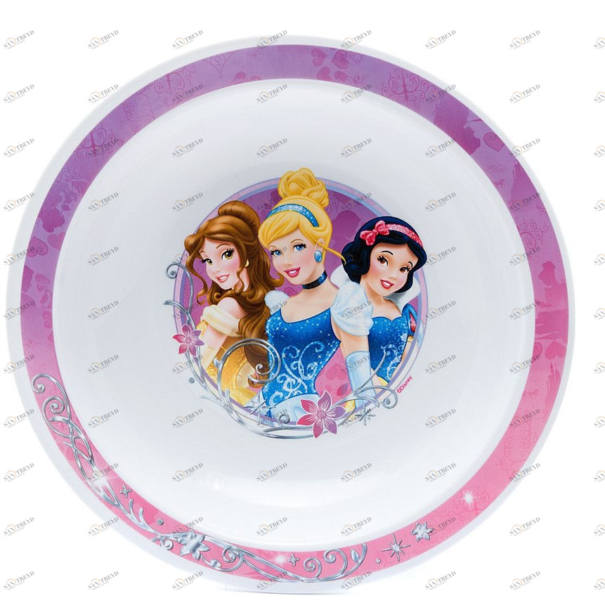 Тарелка глубокая "Принцессы", 19,5 см STOR ПРИНЦЕССЫ 336032 Розовый Santreyd 