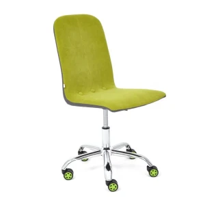 90234172 Кресло компьютерное Сантиметр Tetchair заменитель кожи цвет зеленый 14190 STLM-1393752