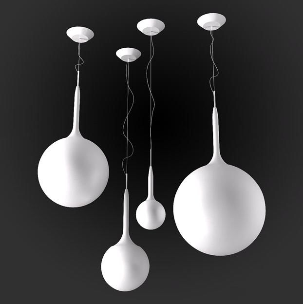 Artemide Castore 1051010A светильник подвесной 62431 - Вид №1