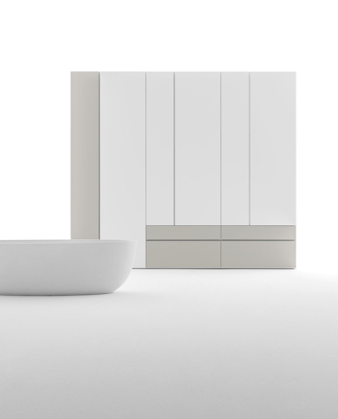 Шкаф с дверцами и ящиками Caccaro Grafik ARCH-00018688