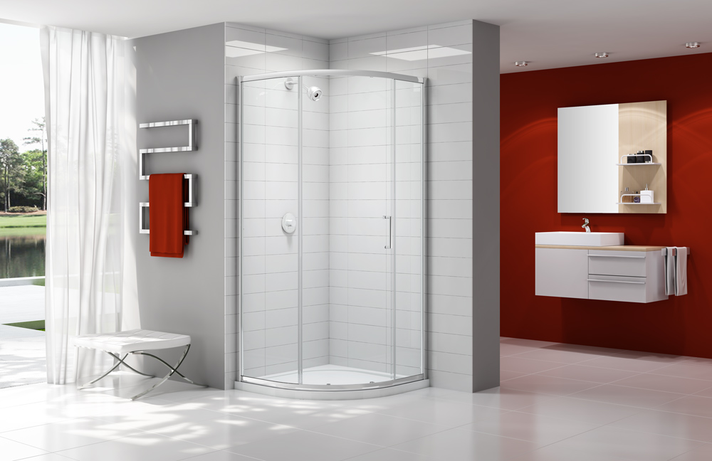 Душевой уголок A0301B0 Merlyn Ionic Хромированный 