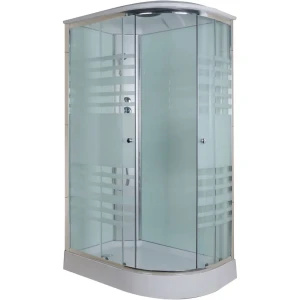 Душевая кабина правосторонняя Sensea Zia низкий поддон 120х80 см