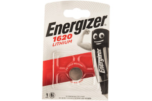16166302 Батарейки Lithium CR1620 1 шт/бл 7638900411546 Energizer