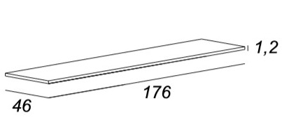 Мебель для ванной CEZARES BELLAGIO 175 Light Onice - Вид №8