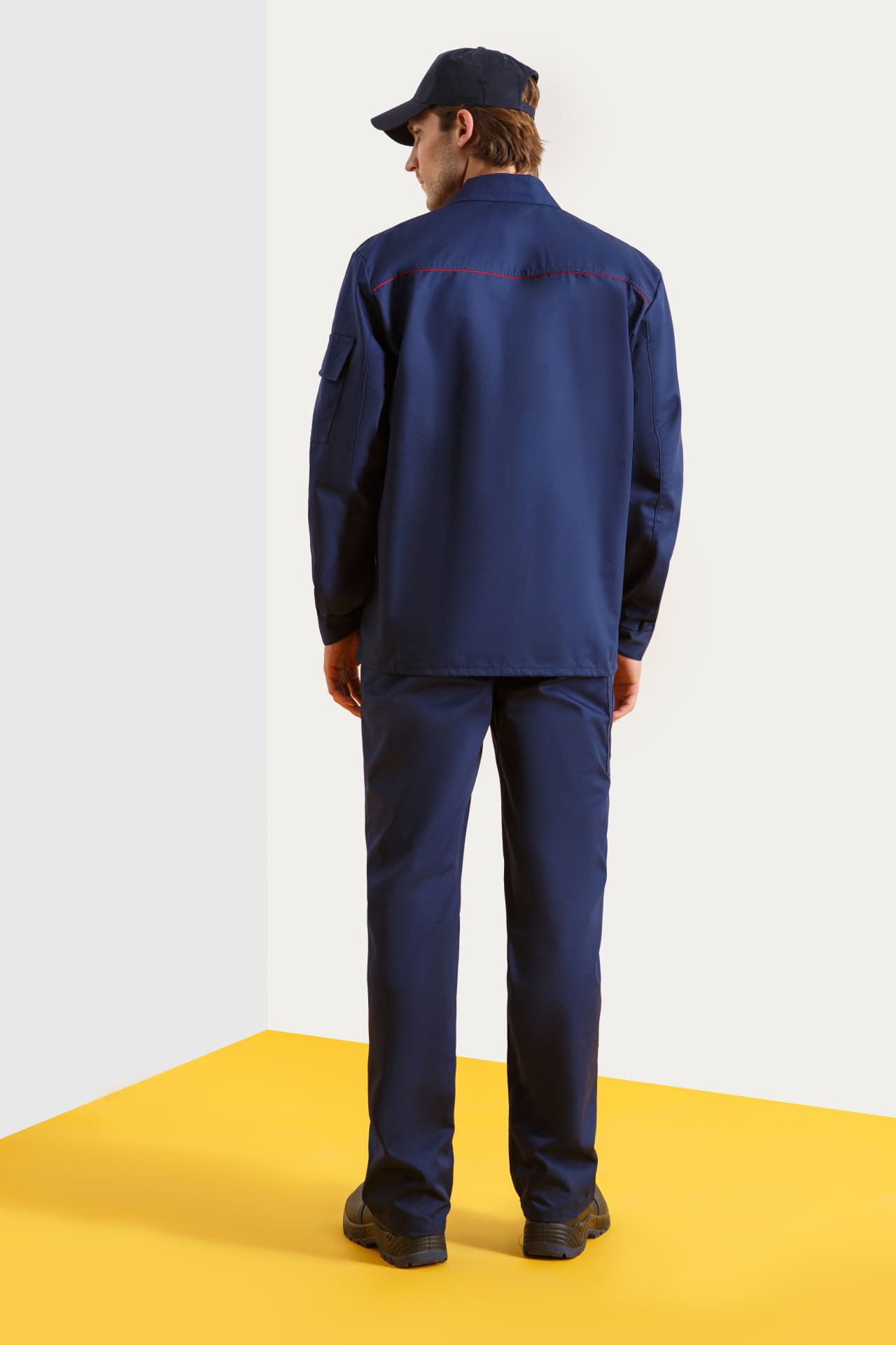 65462 Костюм "Эксперт-2" темно-синий  Летняя спецодежда  размер 56-58/182-188  - Вид №8