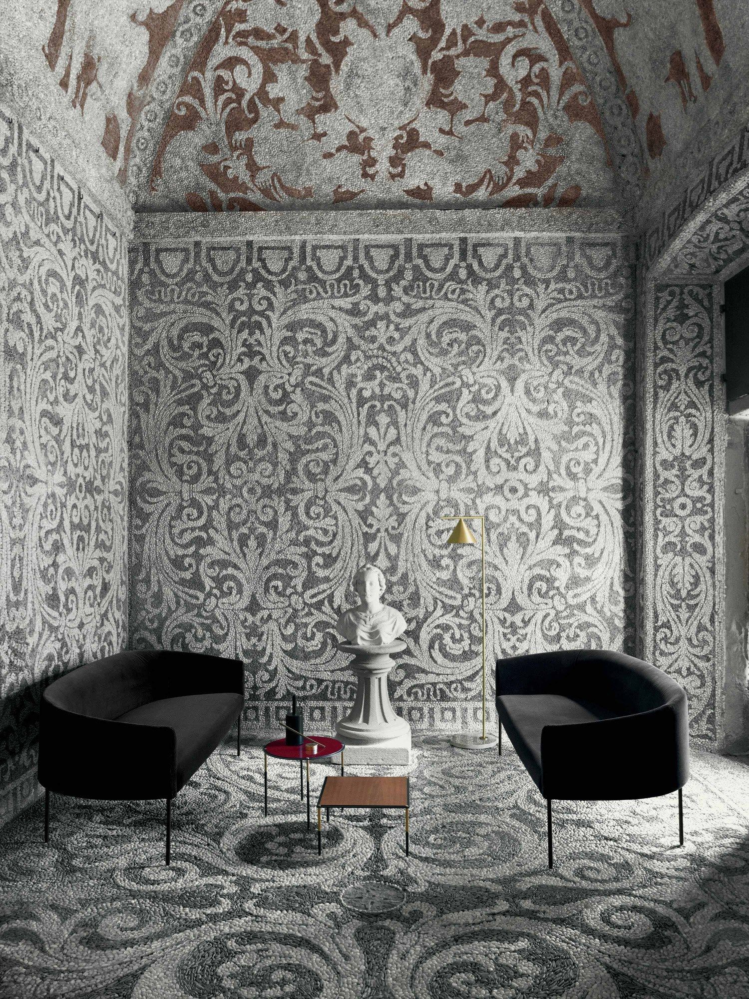 Ткань диван Living Divani эпоха ARCH-00002760 - Вид №4