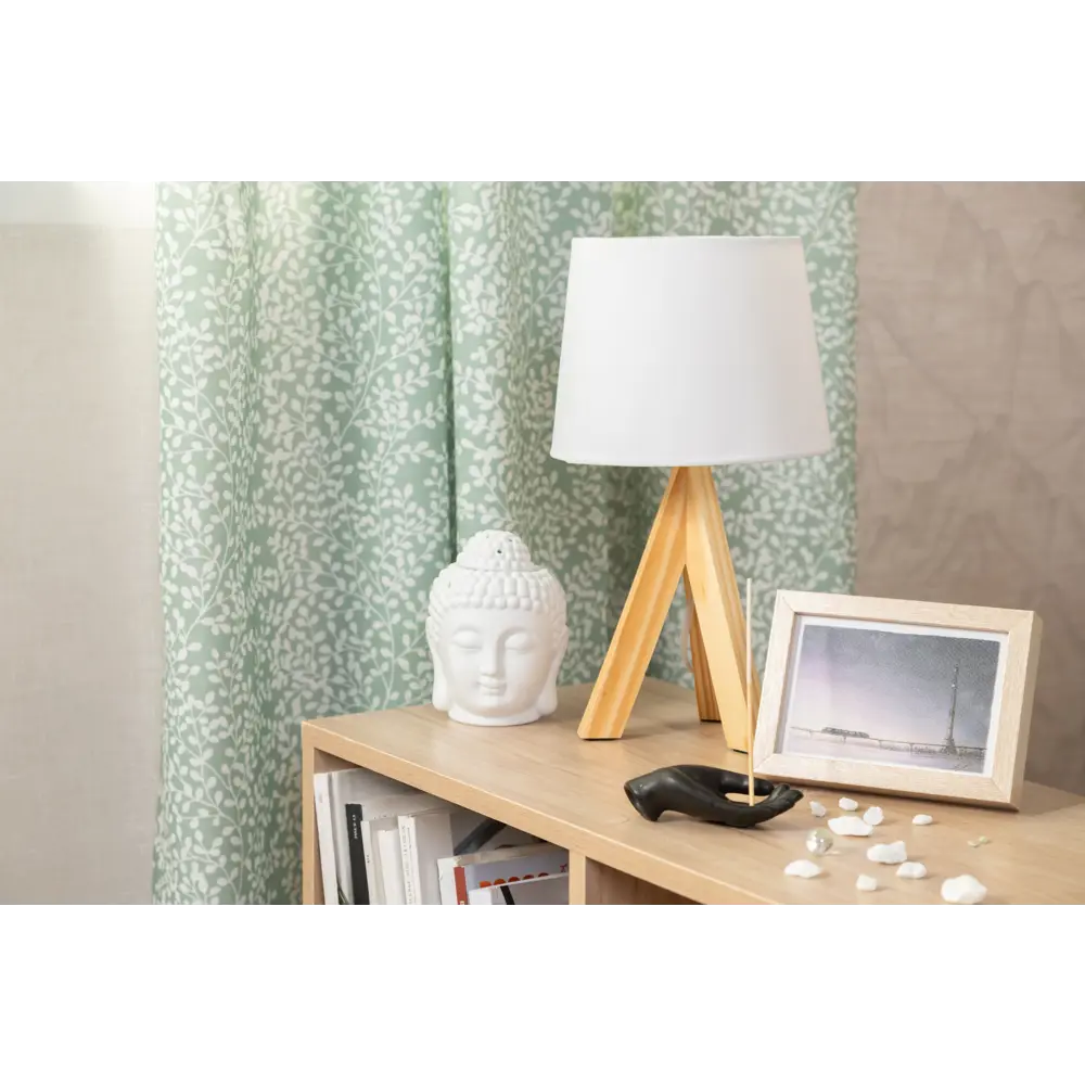 Настольная лампа INSPIRE Belle-ile с деревянным основанием 83638211 STLM-0043109 - Вид №7