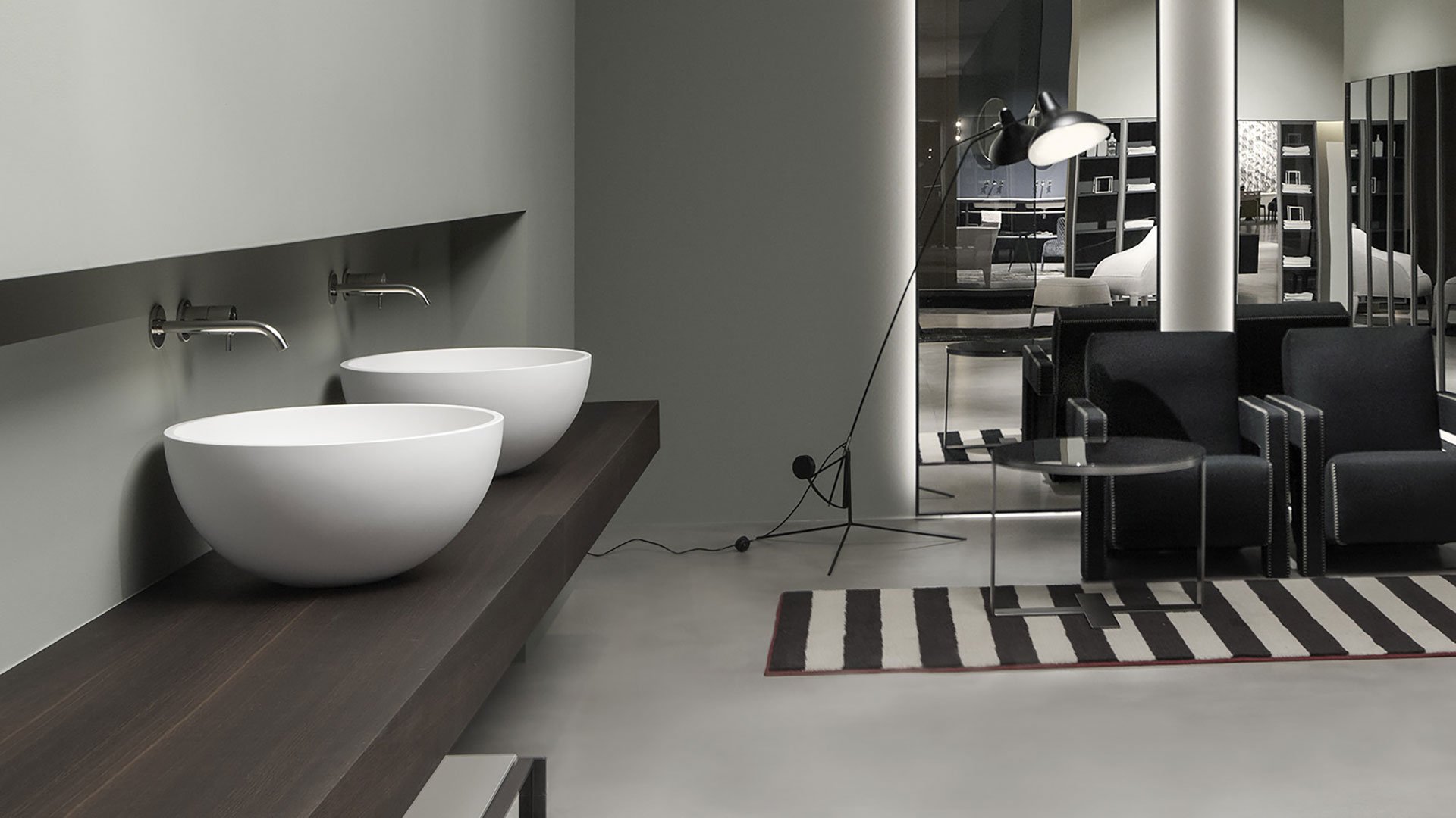 Urnamood Накладная раковина на столешницу  прямоугольная Antoniolupi  - Вид №2