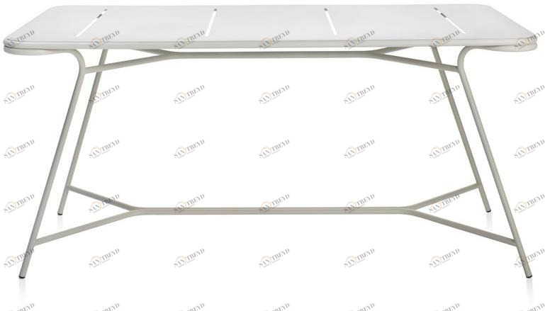 Garda Furniture Прямоугольный металлический садовый стол Totem Gt03re