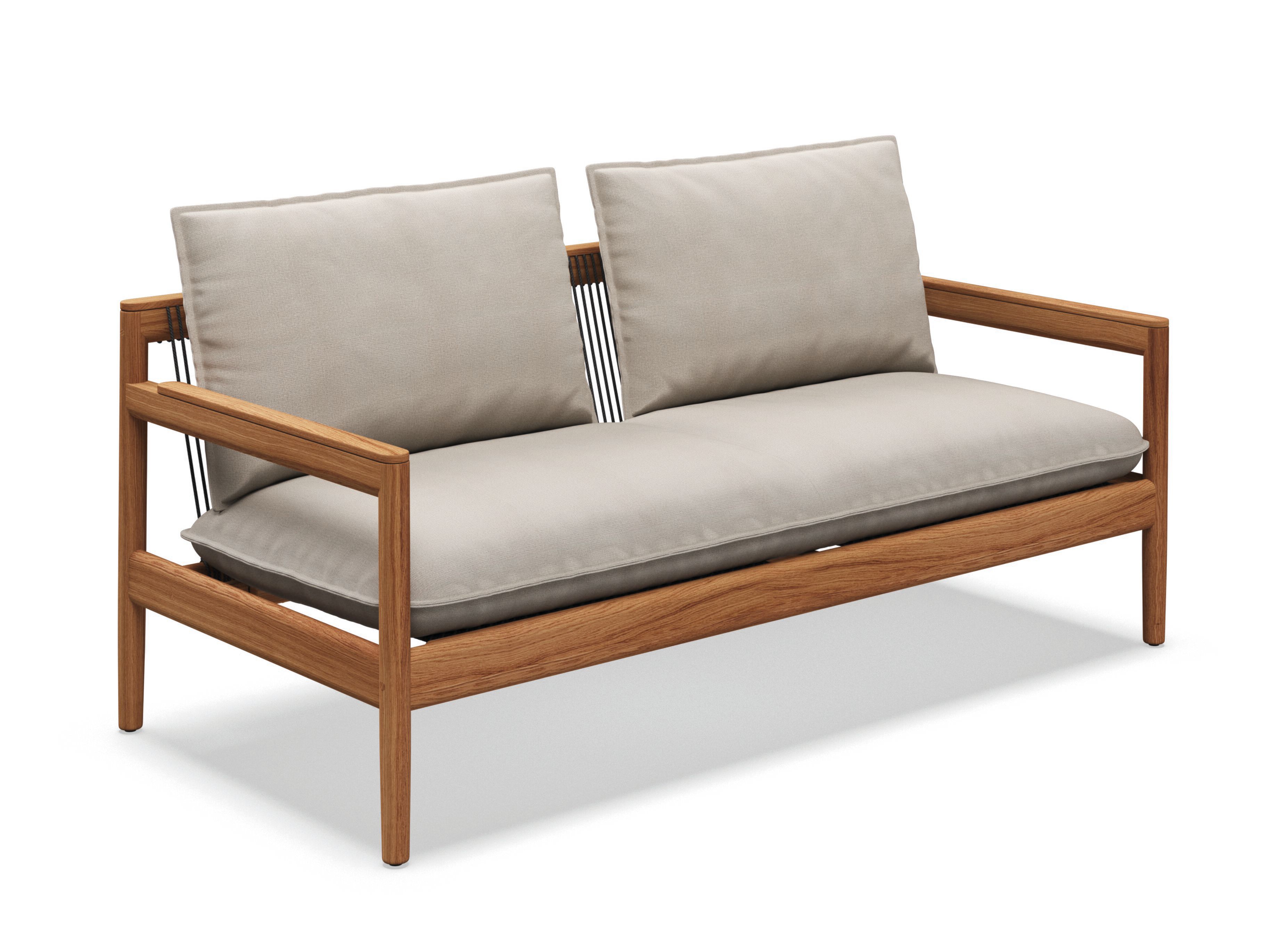 2-местный тканевый садовый диван Gloster Saranac ARCH-00122058