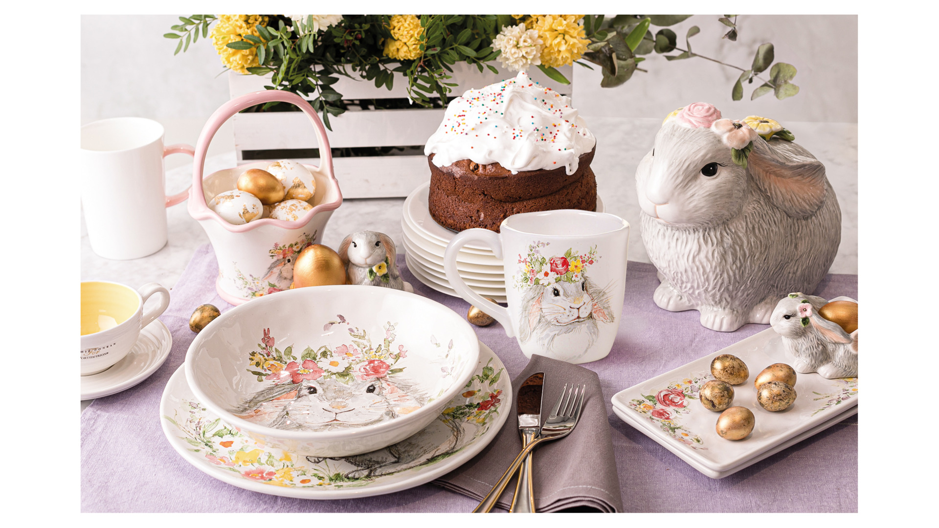 10648254 Certified International Кружка Certified Int. Милый кролик-1 600мл, керамика Керамика  - Вид №3