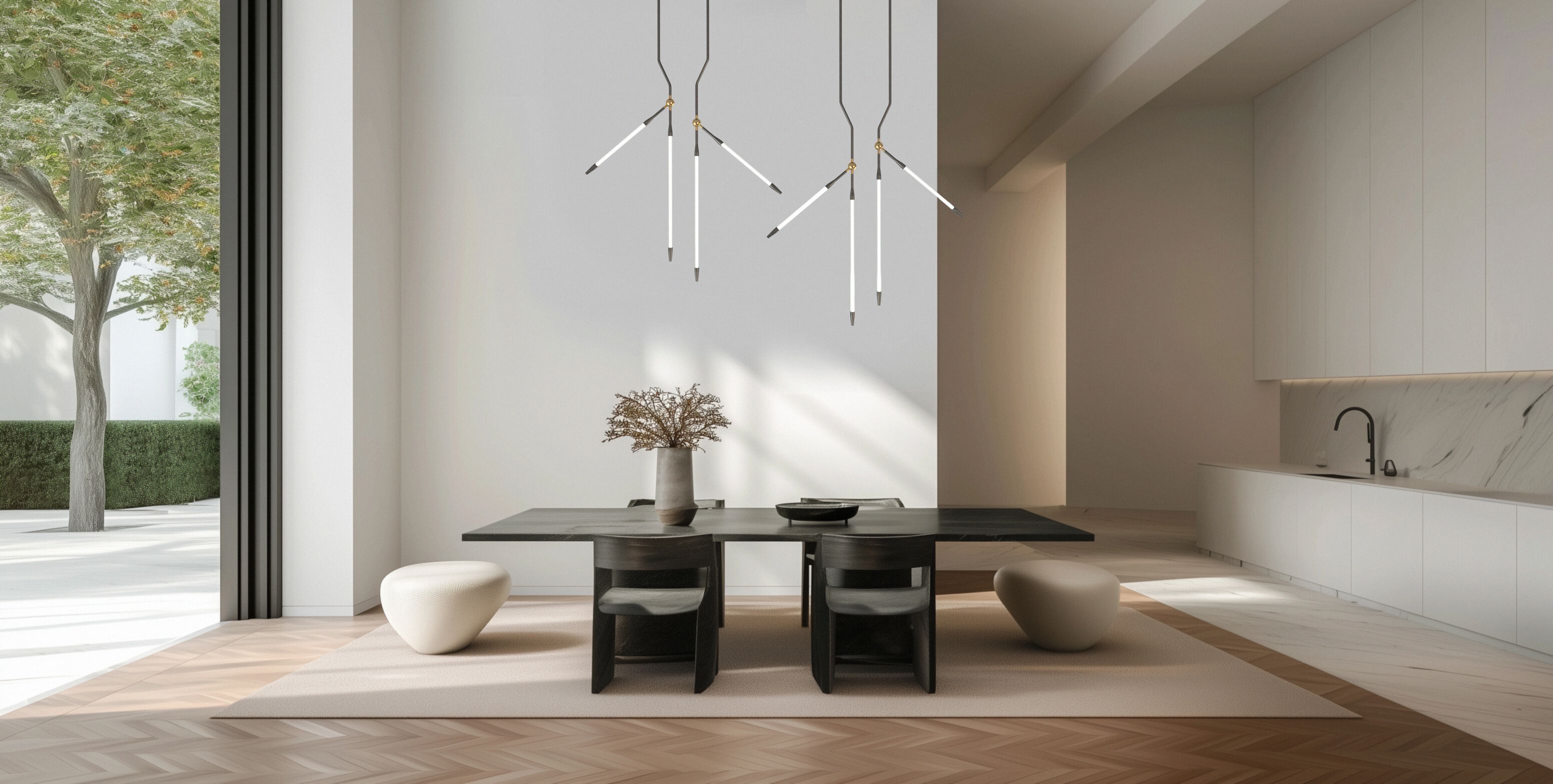 Стальной светодиодный подвесной светильник Intueri Light Javelin ARCH-00071333 - Вид №7