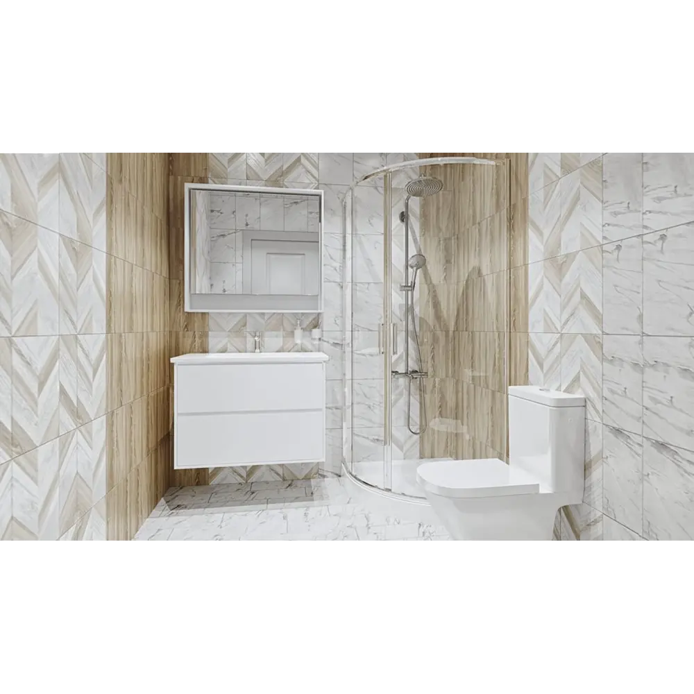 Плитка настенная Wood «Шевро» 35x25 см 1.4 м2 BELANI STLM-2143387 - Вид №5