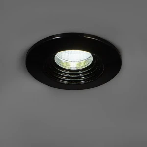 Светильник встраиваемый светодиодный Elektrostandard 9903 COB, 3 Вт, цвет чёрный
