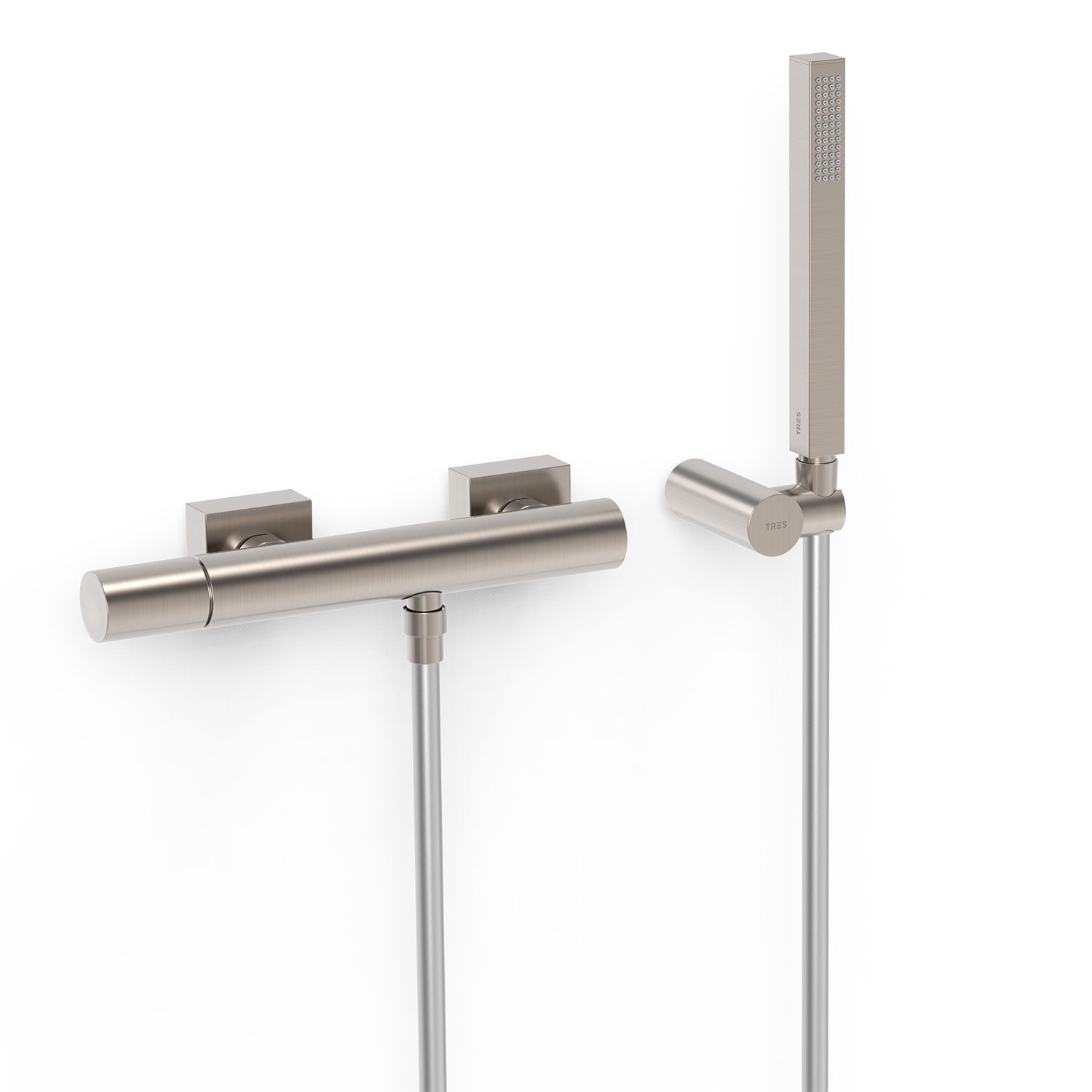 ПРОЕКТ-Настенный смеситель для душа TRES с одной ручкой -21116701AC TRES Project