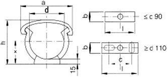 SANIT 72707911500 ПП-трубка зажим с зажимом типа GOEMA  - Вид №2