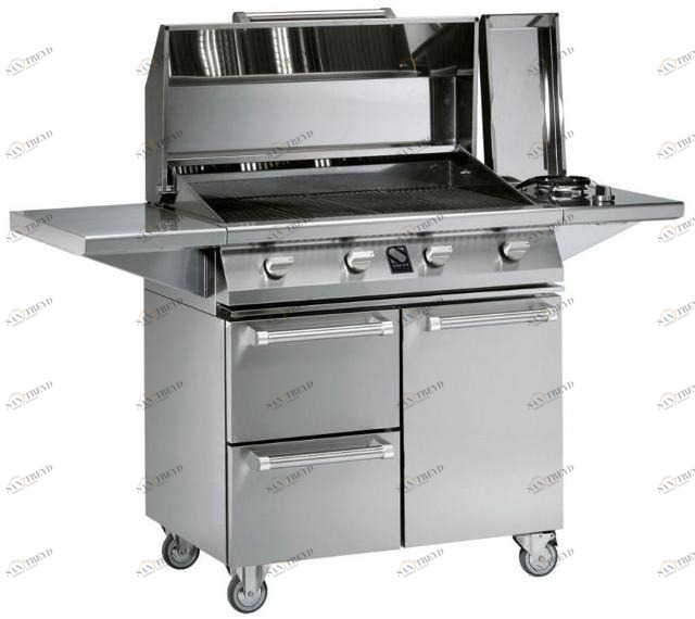 Steel Барбекю газ sun-id-1393794