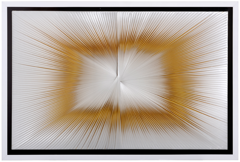 38389 Панно "Иллюзия желто-белая" LAB.Space 