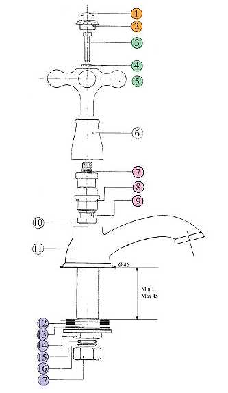 5039200021 Кран Bandini Classic Santreyd - Вид №1