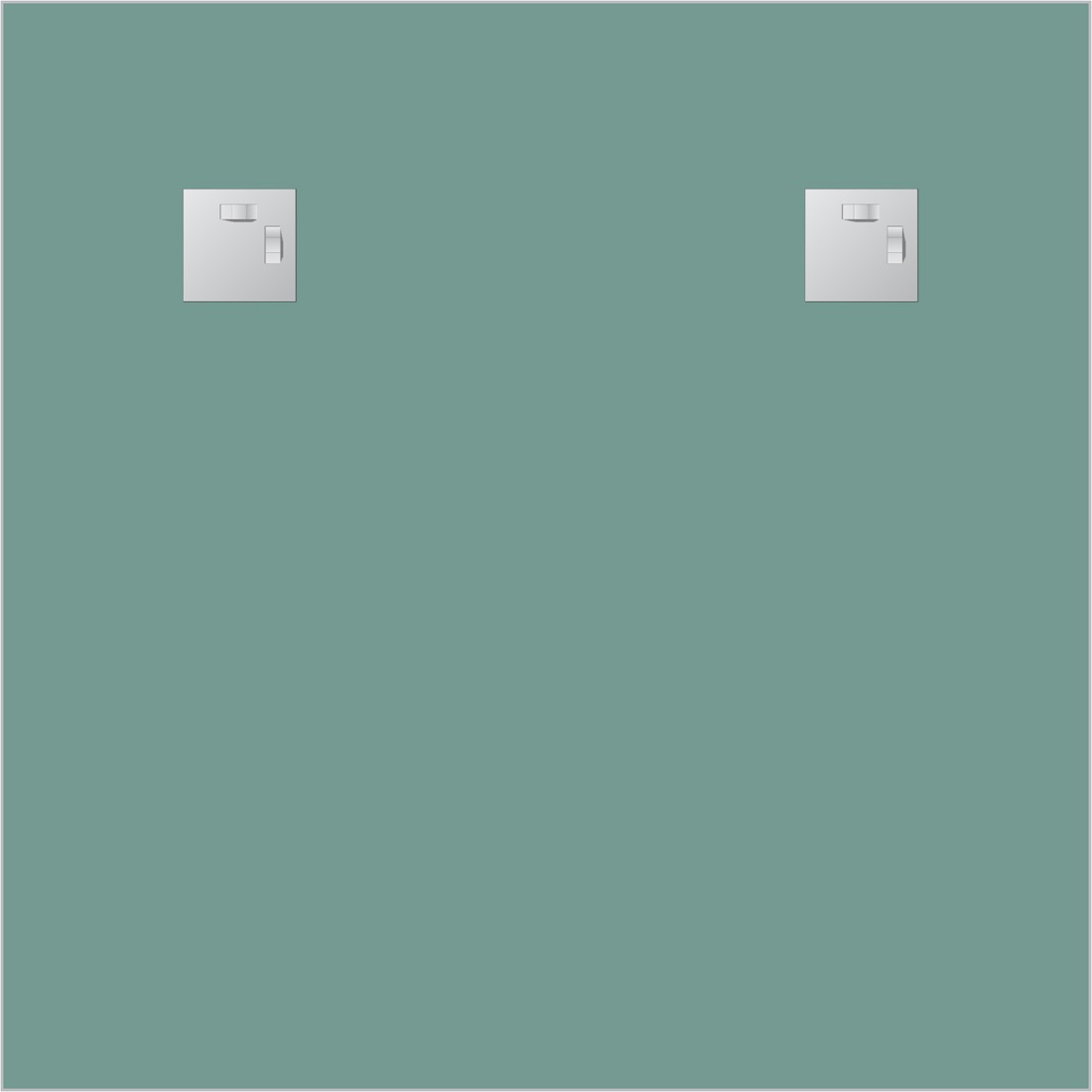 BY 0215 Зеркало с фацетом 5 mm EVOFORM Standard - Вид №2