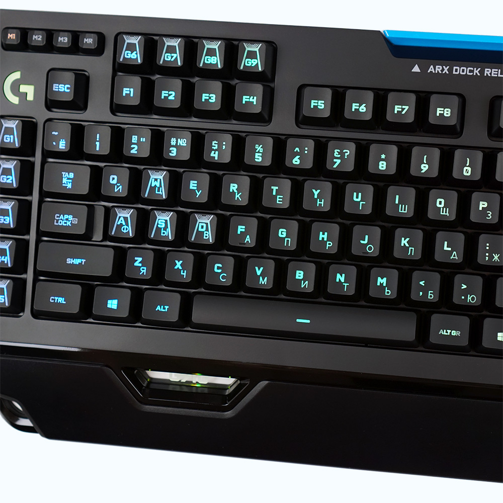 920-008019 gaming keyboard g910 orion spectrum rgb mechanical Logitech Santreyd  - Вид №5