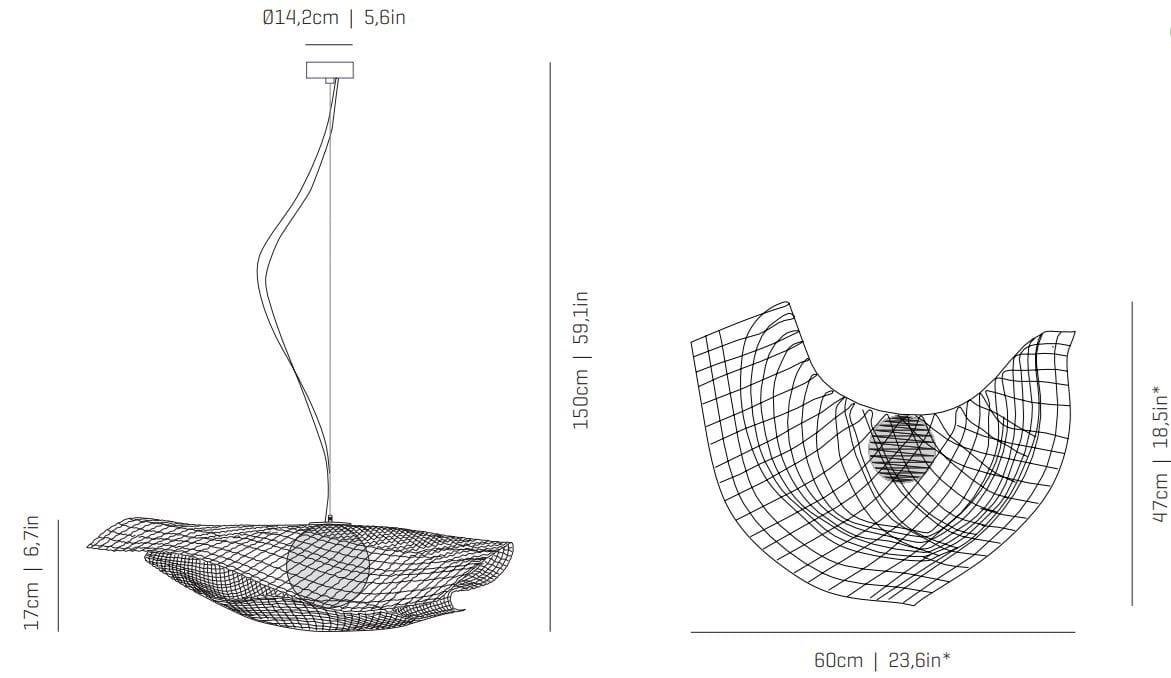 Светодиодный подвесной светильник из нержавеющей стали A-Emotional Light Mytilus ARCH-00042659 - Вид №12